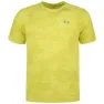 Under Armour Streaker Speedcamo Kortarmet T-skjorte male, Lime yellow 743 / reflective 960