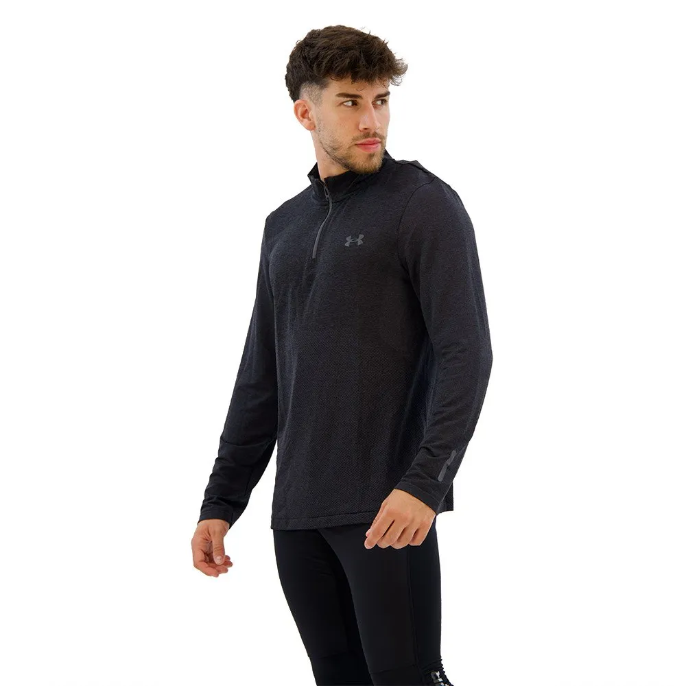 Under Armour Stride Seamless Halv Glidelås Langarmet T-skjorte male Under Armour Stride Seamless Halv Glidelås Langarmet T-skjorte male