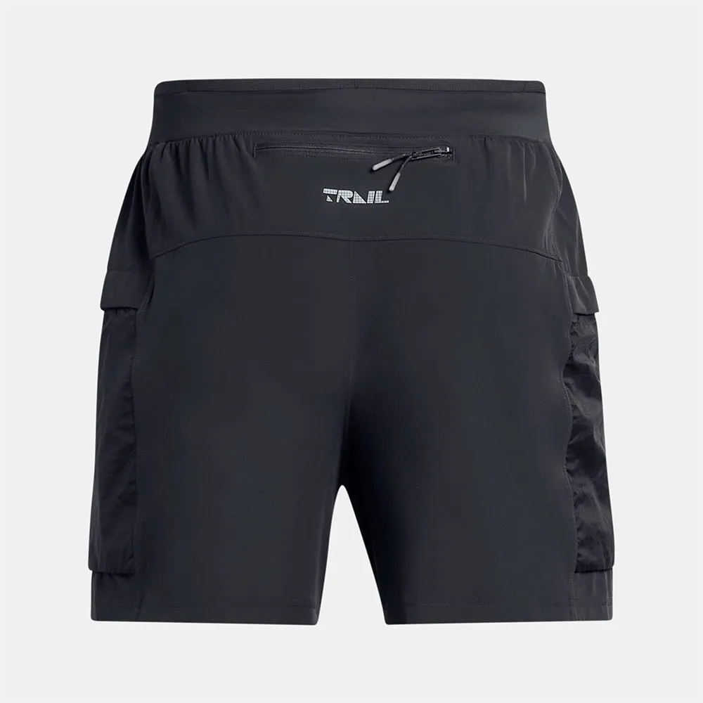 Under Armour Trail Run 5inch Shorts male