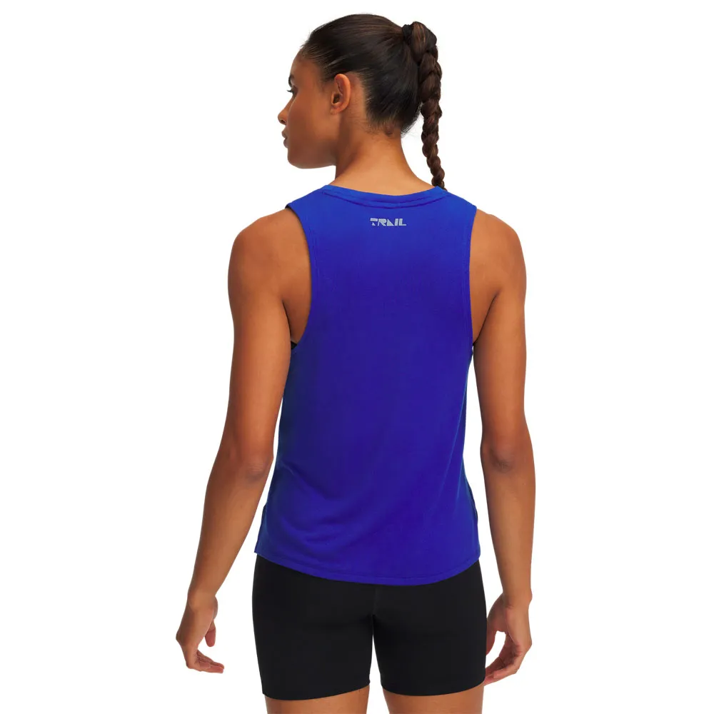 Under Armour Trail Run Ermeløs T-skjorte female