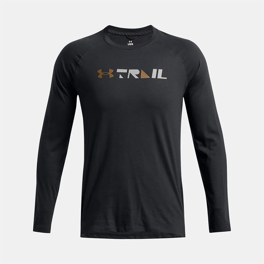 Under Armour Trail Run Graphic Langarmet T-skjorte male