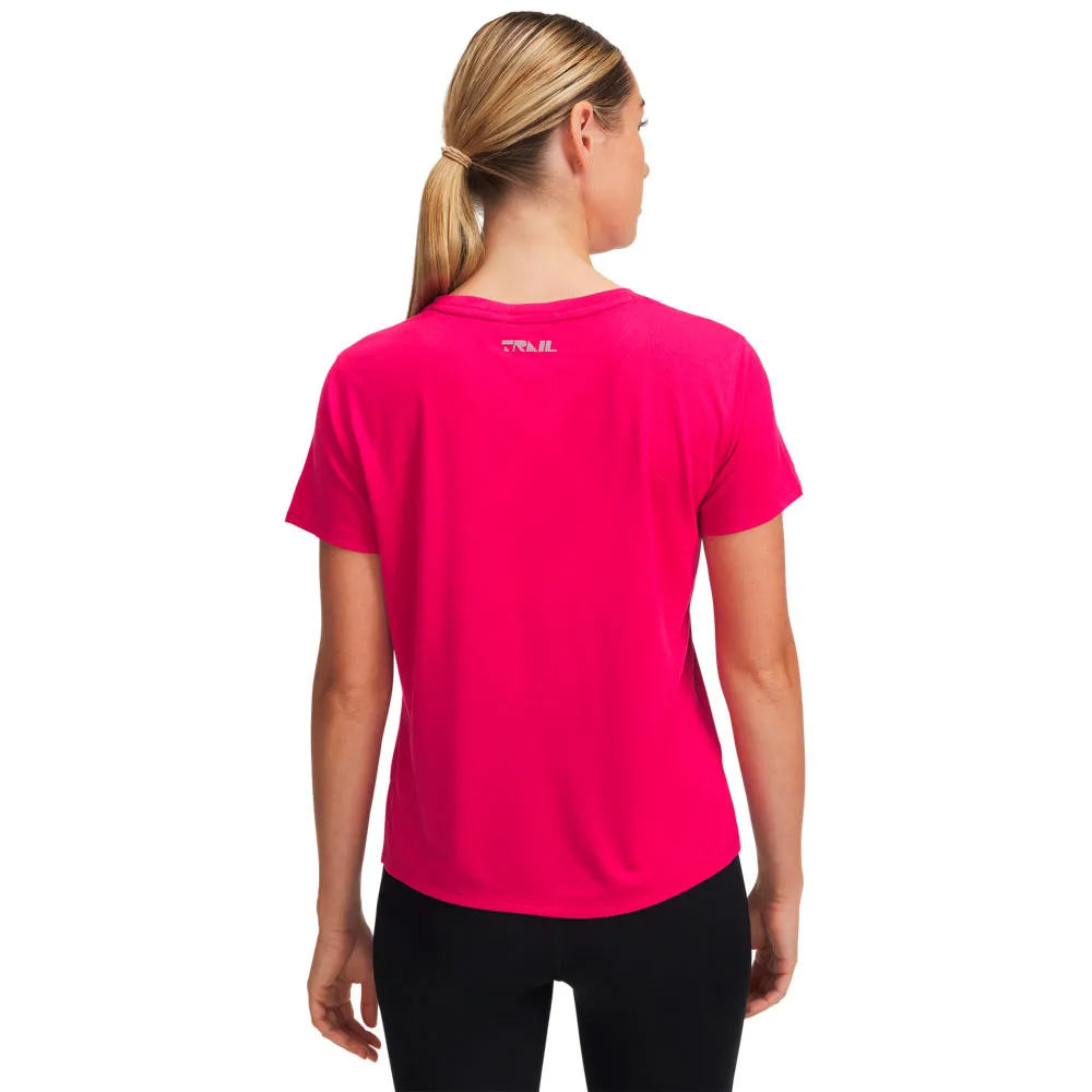 Under Armour Trail Run Kortarmet T-skjorte male