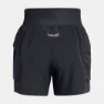 Under Armour Trail Run Shorts female, Anthracite / anthracite / reflective
