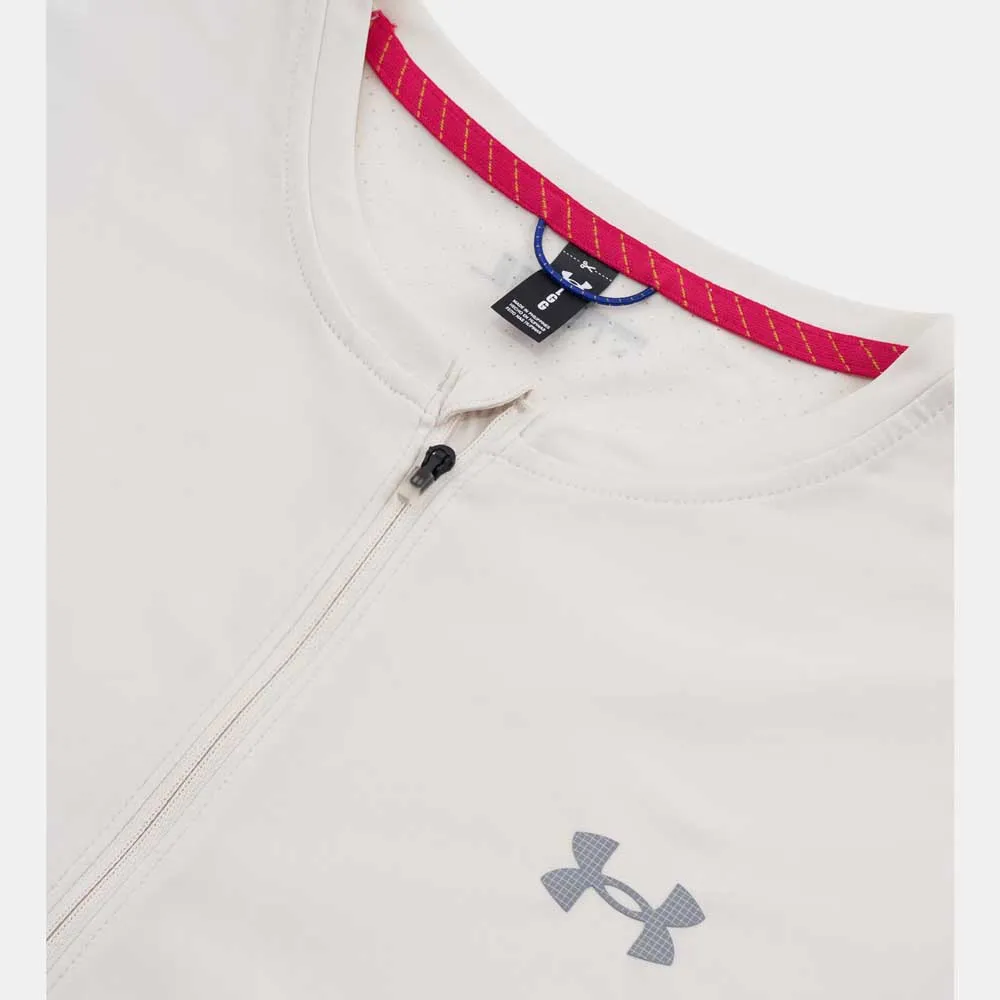 Under Armour Trail Run Zip Kortarmet T-skjorte female