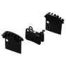 Union Dbp/17c Shimano Xtr 2010 Refrigerated Skivebremseklosser, Black, One Size