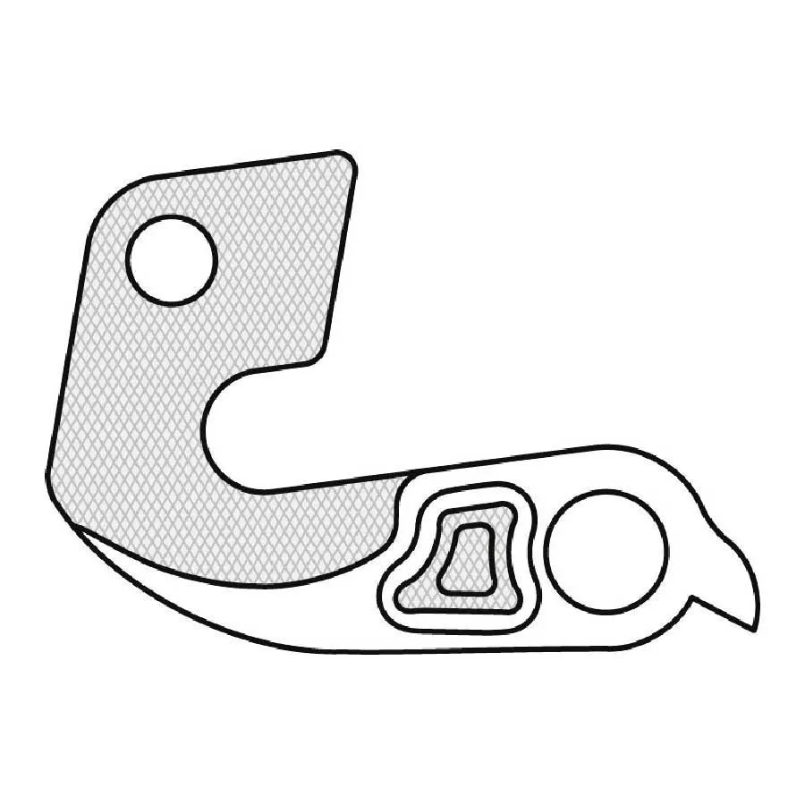 Union Gh-094 Girørekrok, Silver, One Size Union Gh-094 Girørekrok, Silver, One Size