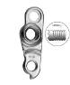 Union Girøre GH-087 - Direct Mount Axles, Silver, One Size