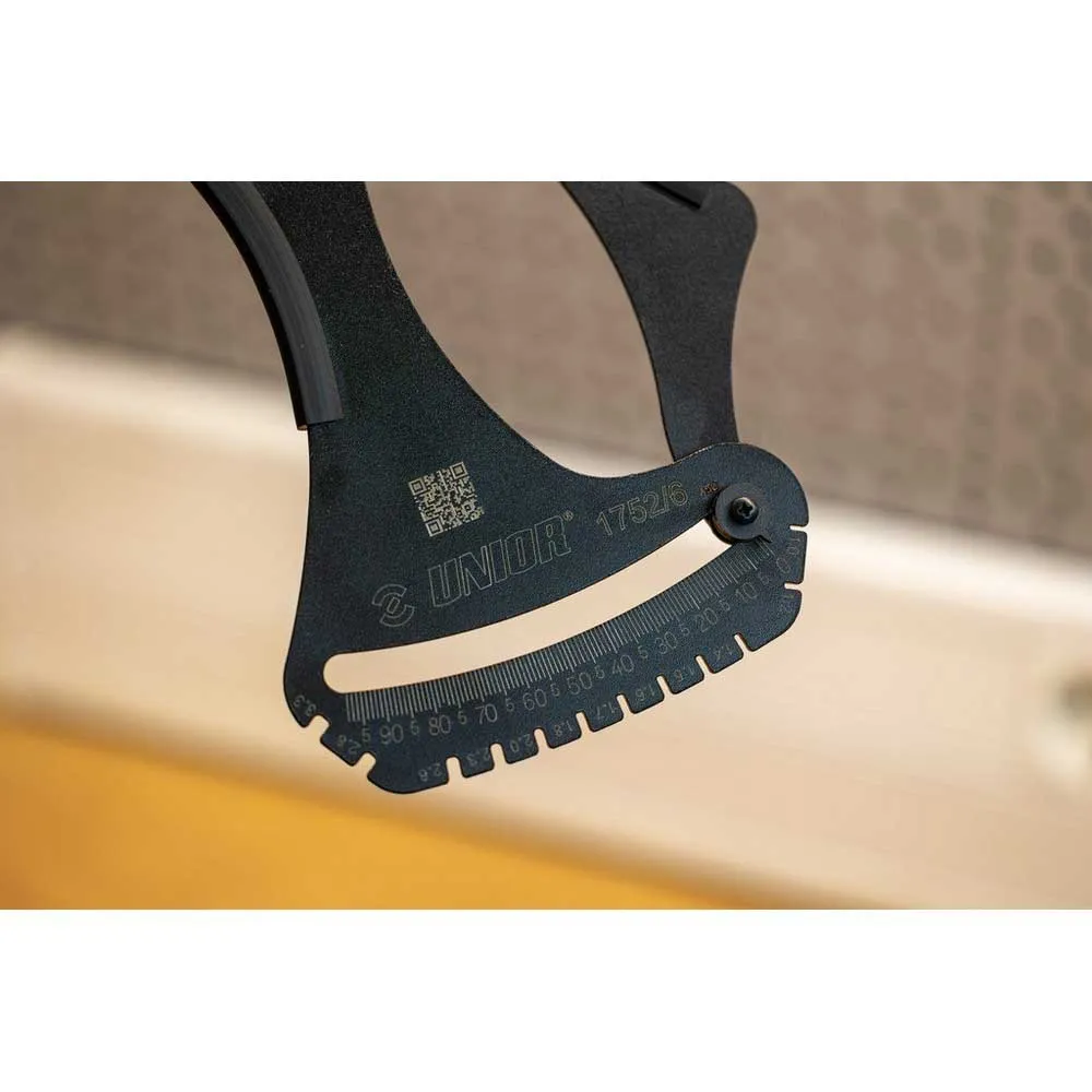 Unior Bike Tools 1752/6 Eikestrekkmåler, Black, One Size