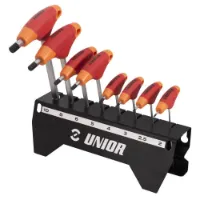 Unior Bike Tools 193hx-us.1 629820 Hex T-håndtaksnøkkelsett 8 Stykker