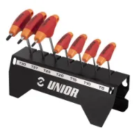 Unior Bike Tools 193tx-us.1 629821 Torx T-håndtaksnøkkelsett 7 Stykker