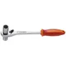 Unior Bike Tools 3/8´´ 14/15 Mm Reversibel Skralle, Silver / red / orange, One Size