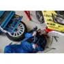Unior Bike Tools Europlus 132l Verktøyvogn, Blue / silver, One Size