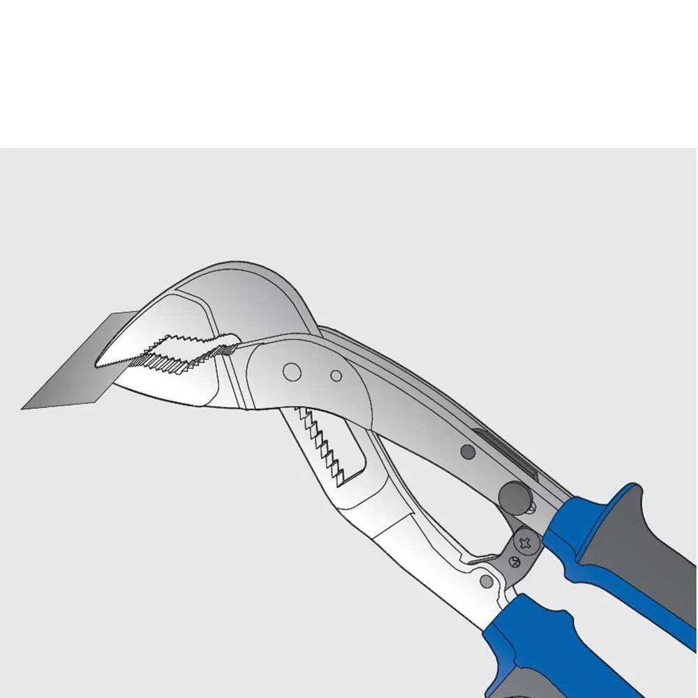 Unior Bike Tools Jern Hypo 240 Selvjusterende Krølltang, Silver, One Size Unior Bike Tools Jern Hypo 240 Selvjusterende Krølltang, Silver, One Size