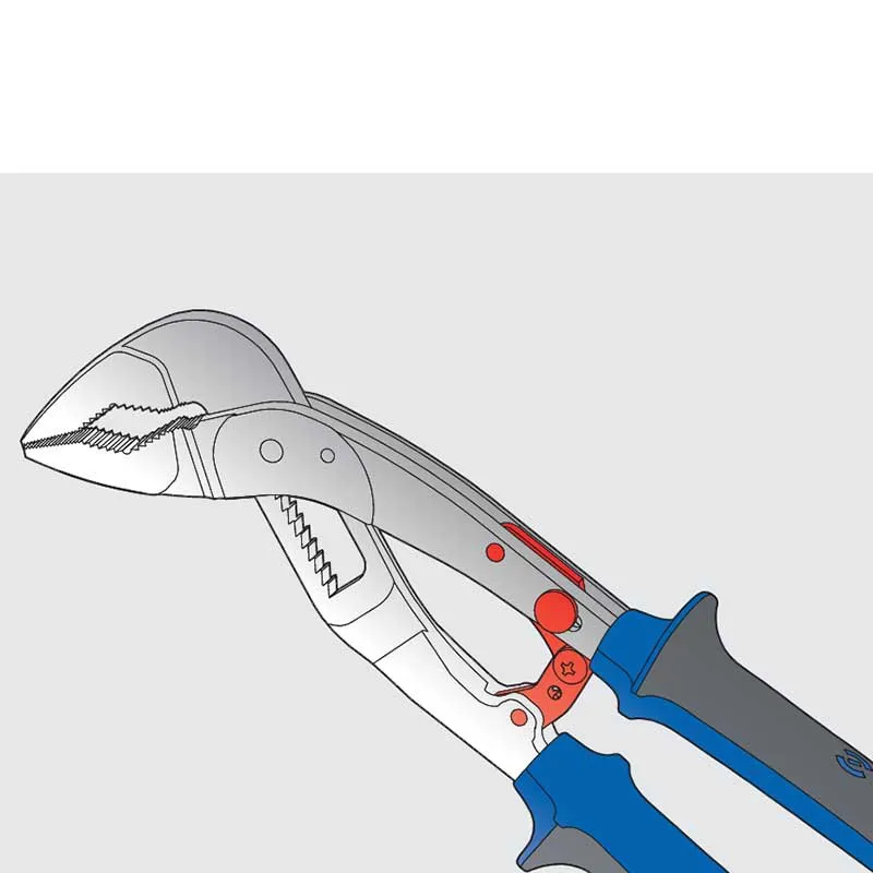 Unior Bike Tools Jern Hypo 240 Selvjusterende Krølltang, Silver, One Size Unior Bike Tools Jern Hypo 240 Selvjusterende Krølltang, Silver, One Size