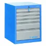 Unior Bike Tools Modular 6 Skap 220l, Blue / silver, One Size