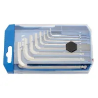 Unior Bike Tools Verktøy 8 Allen Spherical Wrench Set