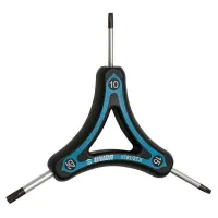 Unior Bike Tools Y-Nøgle med torxnøkler T10, T15 og T25 Blå Unior Bike Tools Y-Nøgle med torxnøkler T10, T15 og T25 Blå