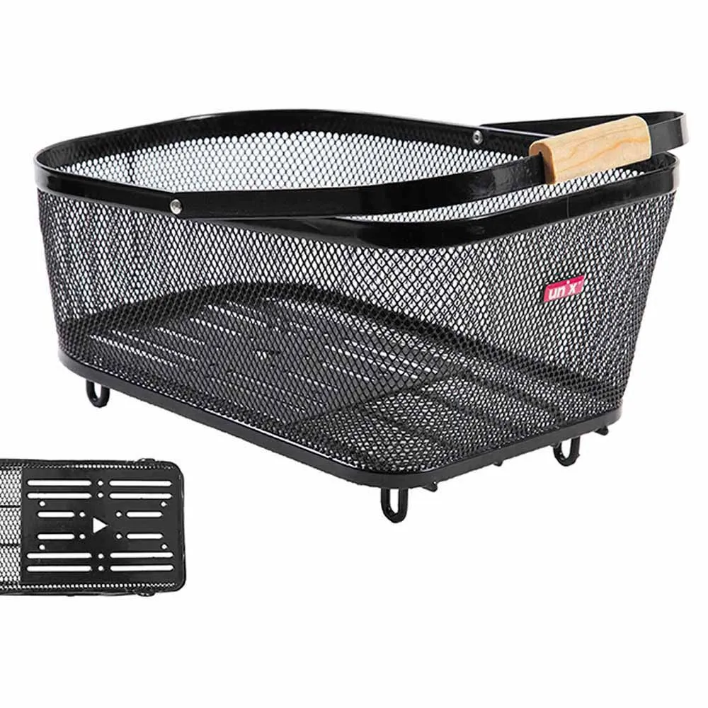 Unix Benito Universal 26l Kurv, Black, One Size
