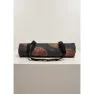 Urban Classics Patchwork Print Teppe, Black / orange