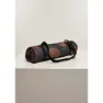 Urban Classics Patchwork Print Teppe, Black / orange