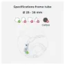 Urban Iki Bio Lock Barnesykkelsete Ramme Montert