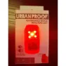 URBAN PROOF Baklys, Black / red, 52 Lysstyrker