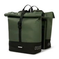 URBAN PROOF dobbelt rolltop sykkelveske grønn 38L URBAN PROOF dobbelt rolltop sykkelveske grønn 38L