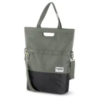 URBAN PROOF Shopper sykkelveske 20 liter grå/rød