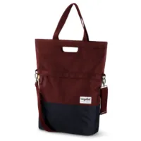 URBAN PROOF Shopper sykkelveske 20 liter grå/rød URBAN PROOF Shopper sykkelveske 20 liter grå/rød