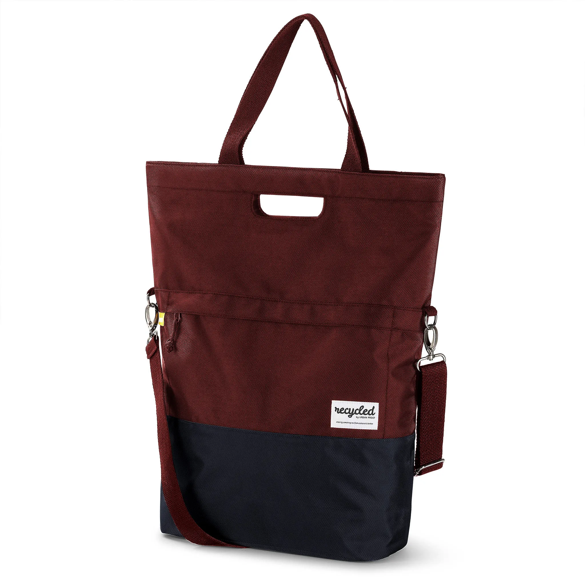 URBAN PROOF Shopper sykkelveske 20 liter grå/rød URBAN PROOF Shopper sykkelveske 20 liter grå/rød