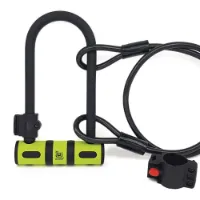 Urban Security Bracket Bk03+cable 120 U-lås Urban Security Bracket Bk03+cable 120 U-lås