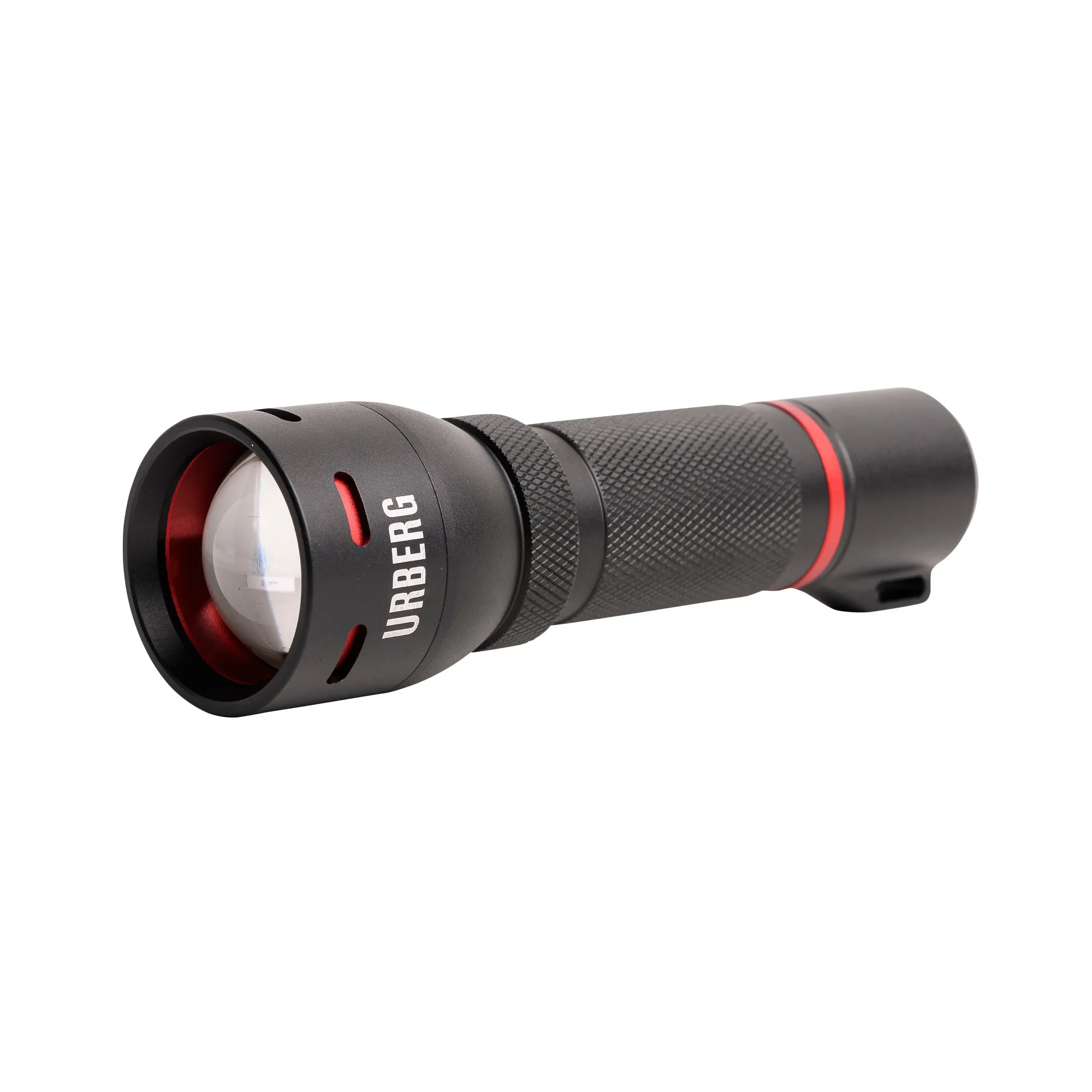 Urberg Flashlight Zoom LED, Black, One Size Urberg Flashlight Zoom LED, Black, One Size