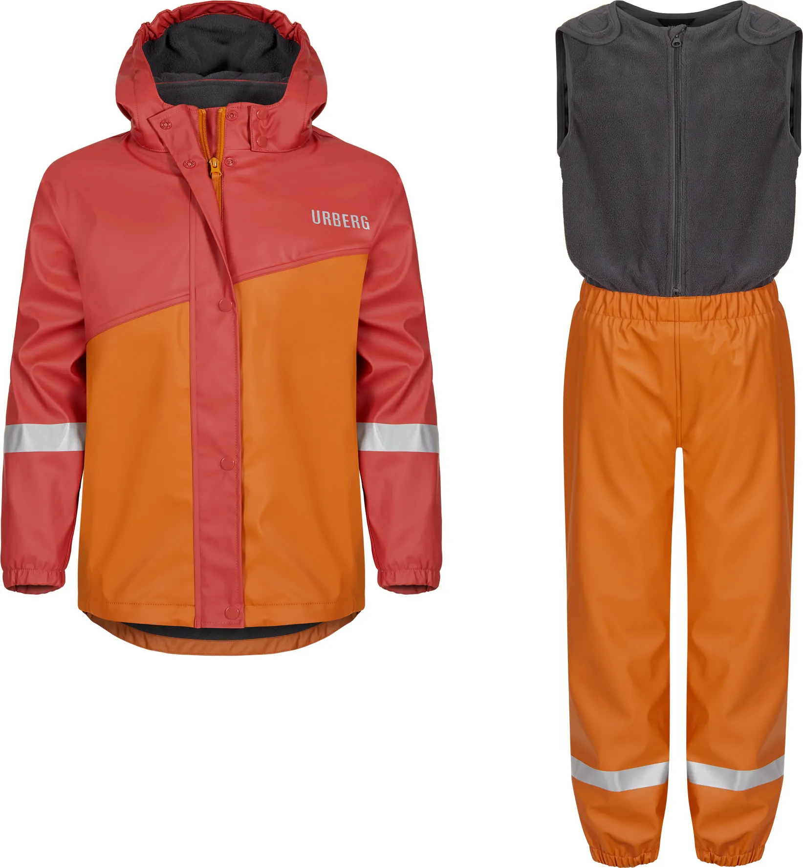 Urberg Kids' Sylte PU Rain Set