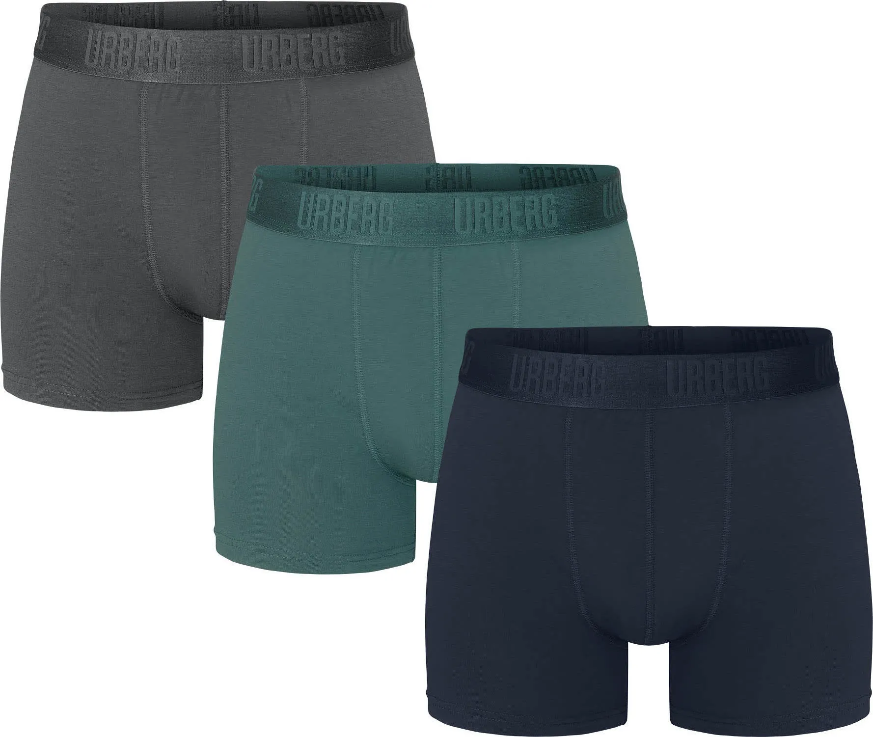 Urberg Men's Isane 3-pack Bamboo Boxers