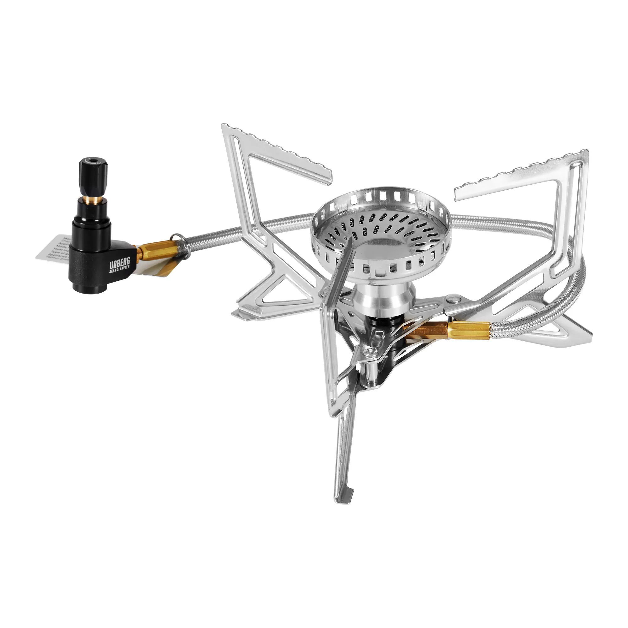 Urberg Rogen Expedition 2.0 Gas Burner, Silver, One Size