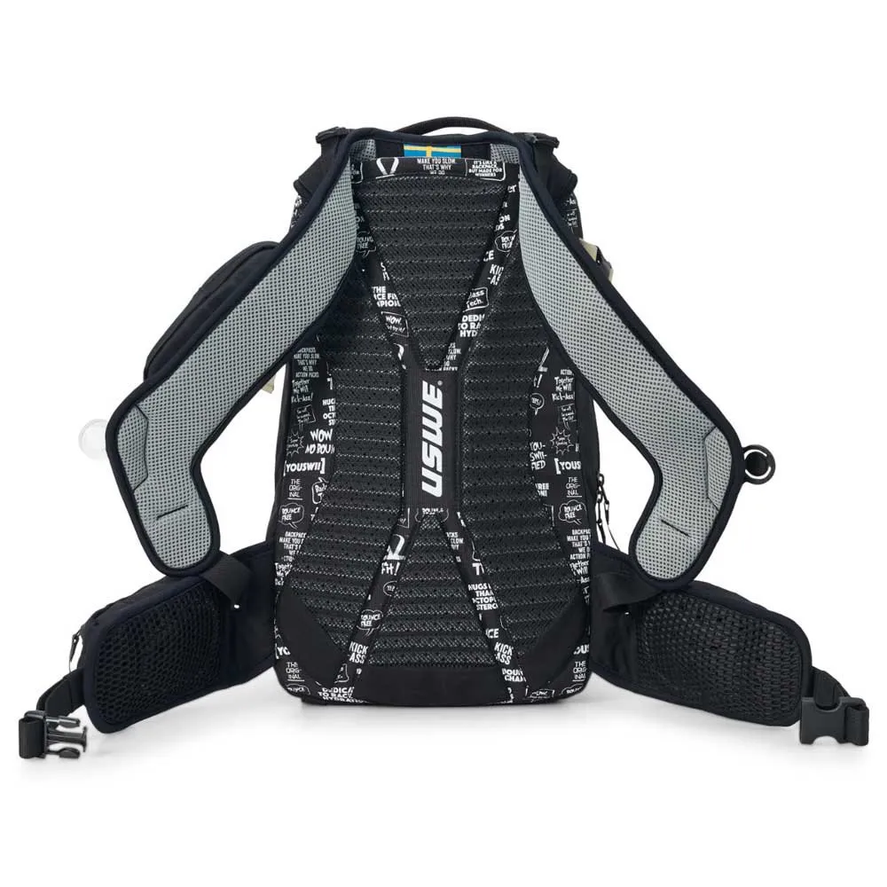 USWE Core 16 Hydreringssekk 16l, Black / mud green, One Size USWE Core 16 Hydreringssekk 16l, Black / mud green, One Size