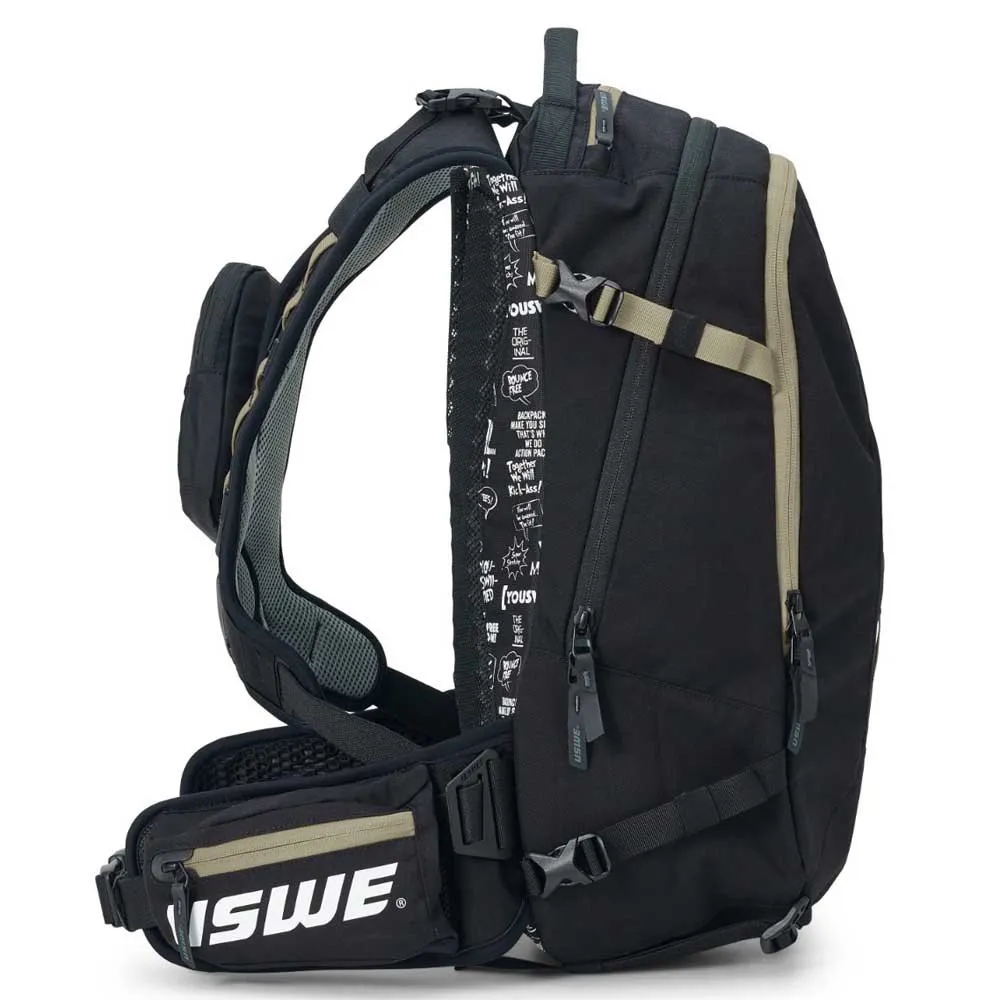 USWE Core 16 Hydreringssekk 16l, Black / mud green, One Size USWE Core 16 Hydreringssekk 16l, Black / mud green, One Size
