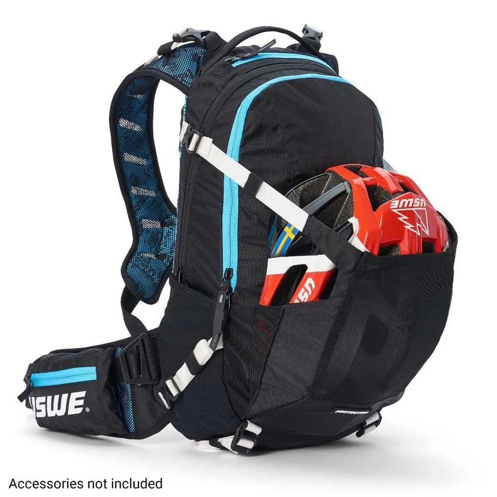 USWE Flow 16l Ryggsekk, Black / blue, One Size USWE Flow 16l Ryggsekk, Black / blue, One Size