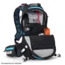 USWE Flow 16l Ryggsekk, Black / blue, One Size