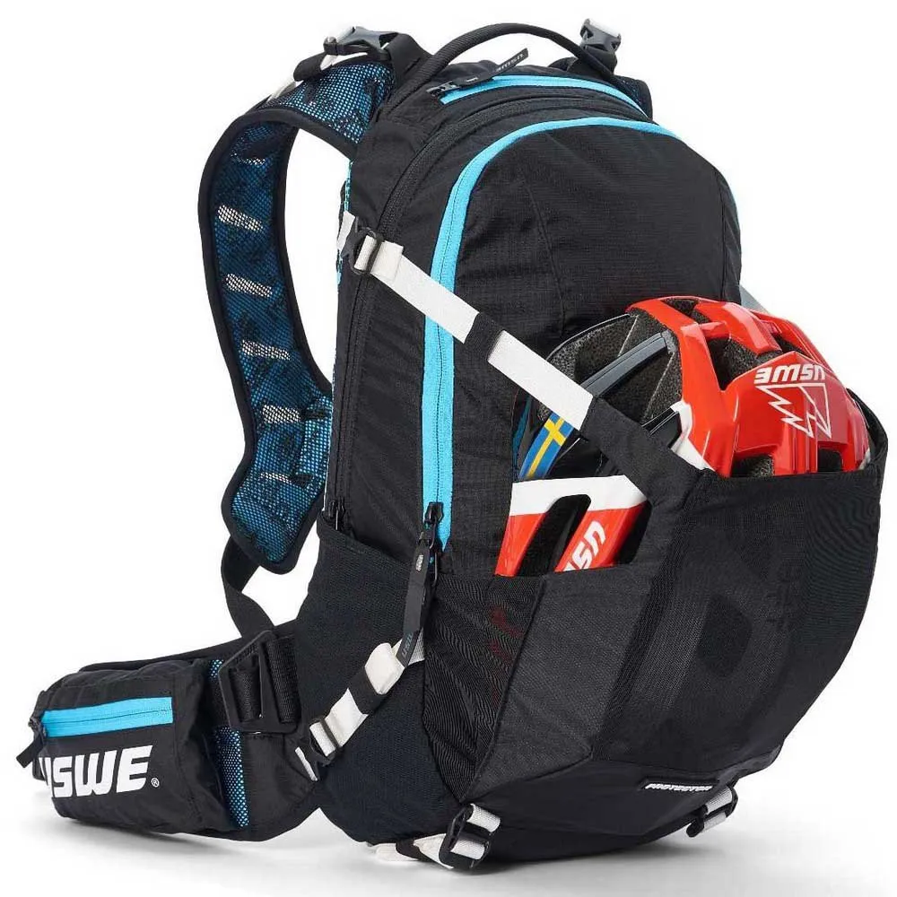 USWE Flow Ryggsekk 25l, Black / blue, One Size