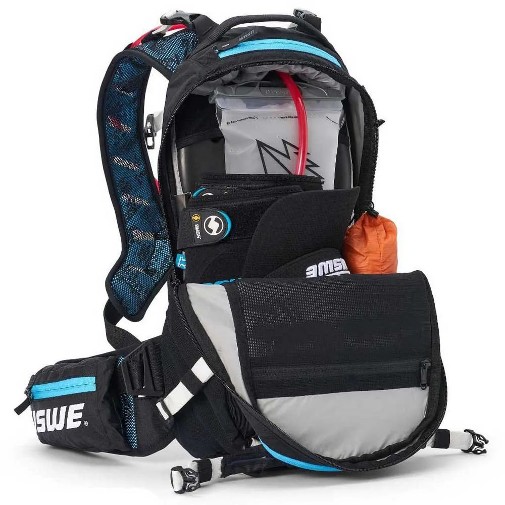 USWE Flow Ryggsekk 25l, Black / blue, One Size