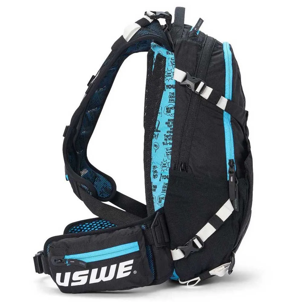 USWE Flow Ryggsekk 25l, Black / blue, One Size