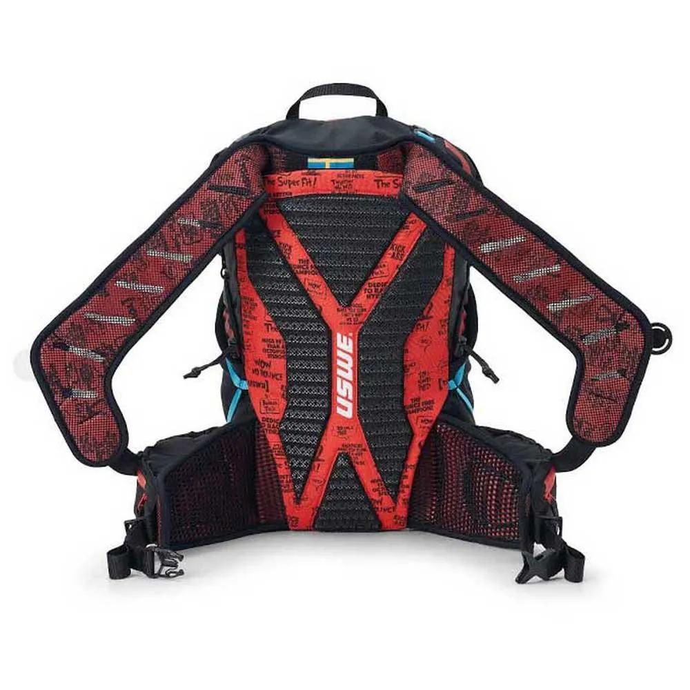 USWE Hajker Ryggsekk 30l, Black / red, One Size USWE Hajker Ryggsekk 30l, Black / red, One Size