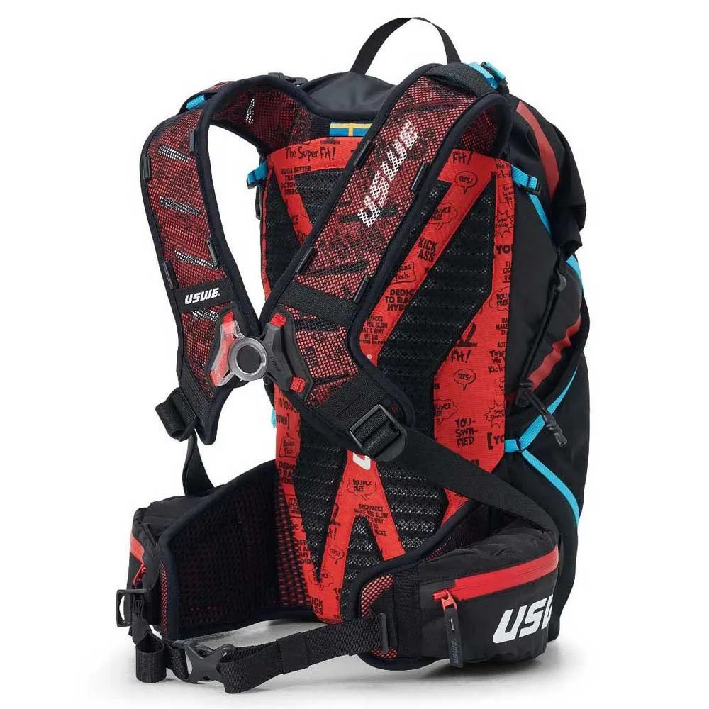 USWE Hajker Ryggsekk 30l, Black / red, One Size USWE Hajker Ryggsekk 30l, Black / red, One Size