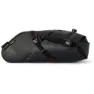 USWE Roll Top Sadelveske 8l, Black, One Size