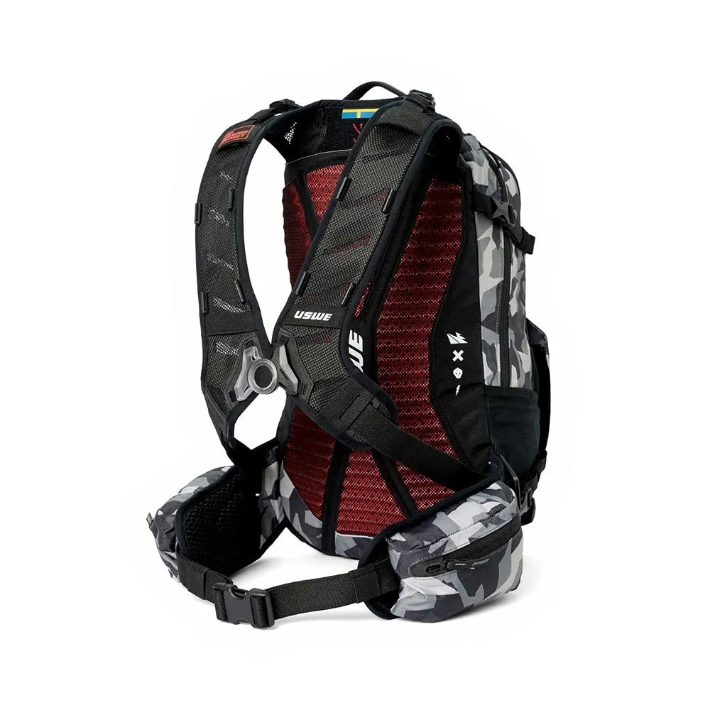 USWE Shred Mtb Ryggsekk 16l, Camo / black, One Size USWE Shred Mtb Ryggsekk 16l, Camo / black, One Size