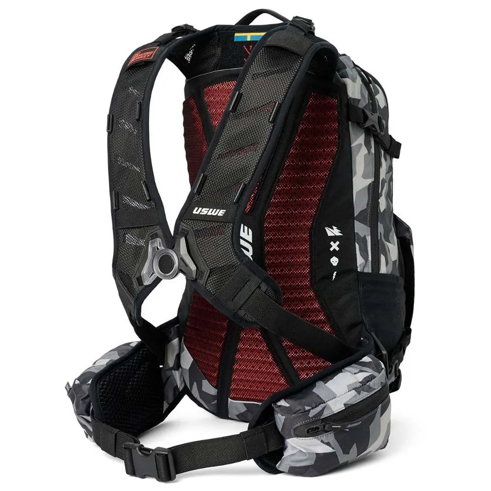 USWE Shred Mtb Ryggsekk 25l, Camo / black, One Size USWE Shred Mtb Ryggsekk 25l, Camo / black, One Size