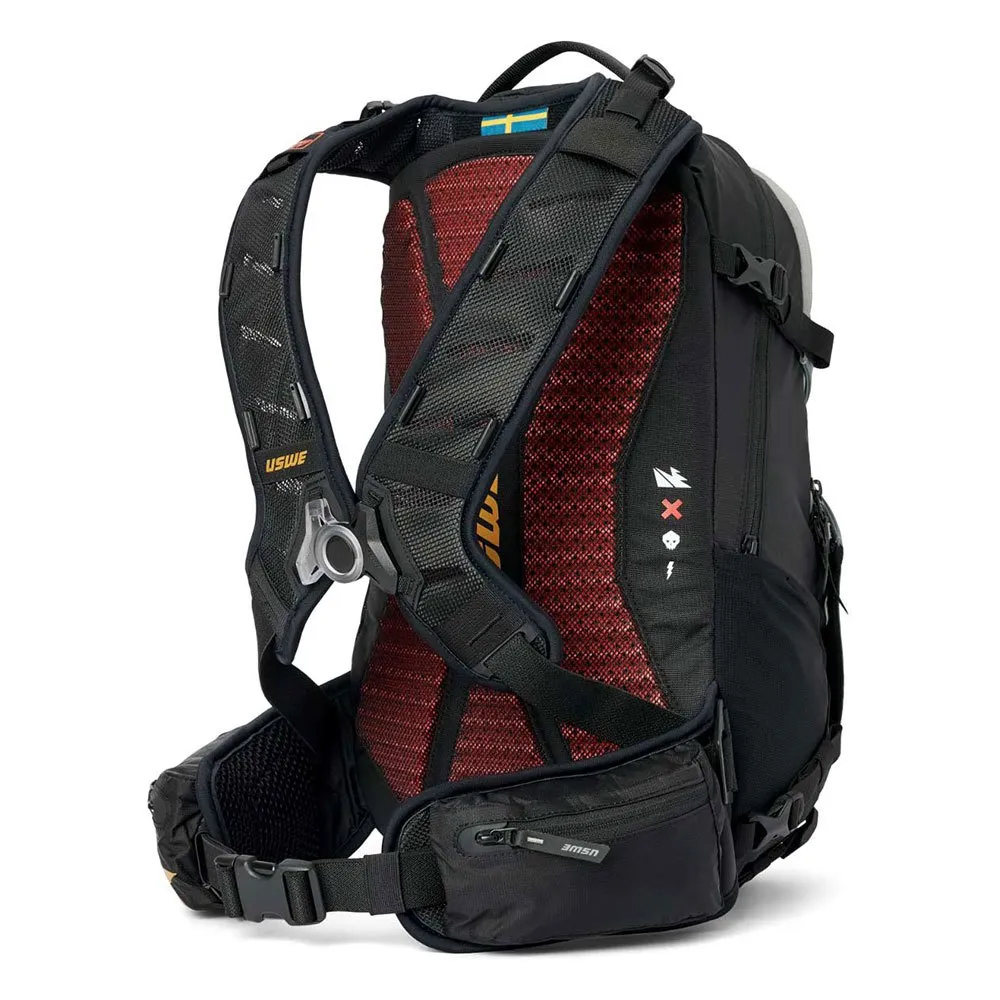 USWE Watt E-mtb Protector Ryggsekk 25l, Black, One Size USWE Watt E-mtb Protector Ryggsekk 25l, Black, One Size