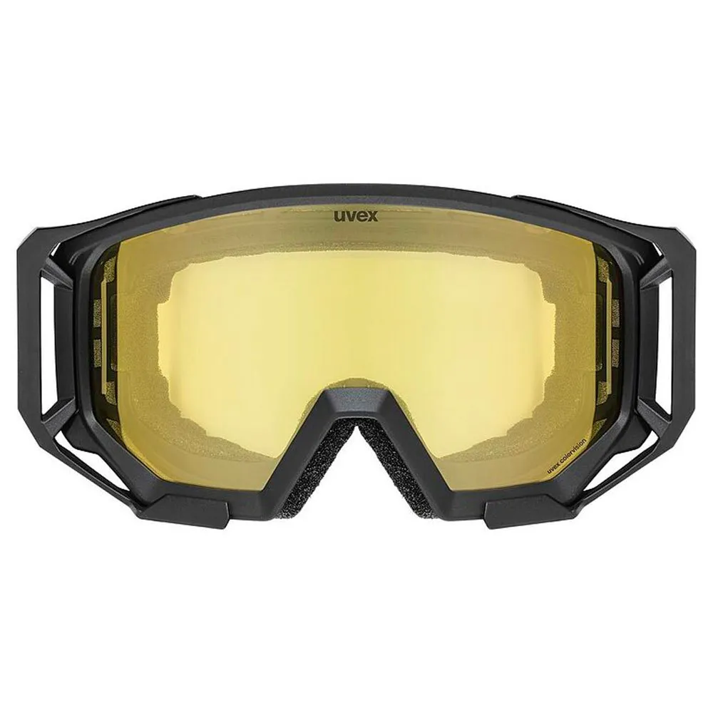 Uvex Athletic Cv Briller, Black matt, Colorvision Mirror Gold/CAT1 Uvex Athletic Cv Briller, Black matt, Colorvision Mirror Gold/CAT1