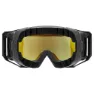 Uvex Athletic Cv Briller, Black matt, Colorvision Mirror Gold/CAT1